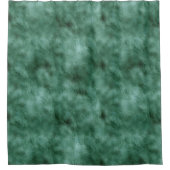 Rideaux De Douche Vert Turquoise de pin chic (Devant)