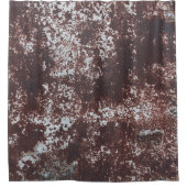 Rideaux De Douche Very old rusted sheet iron. Textured metal surface (Devant)