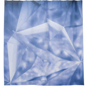 Rideaux De Douche Veste de costume blanc et bleu