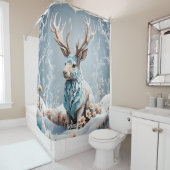 Rideaux De Douche Veste d'Imaginaire mignonne glace d'hiver (En situation)