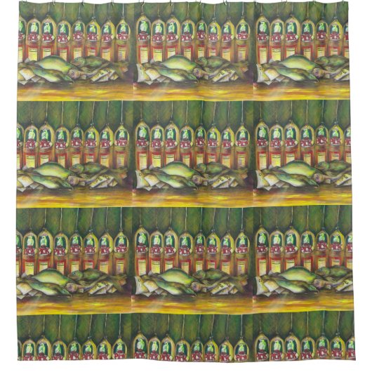 Rideaux De Douche Viande sucrée (Devant)