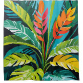 Rideaux De Douche Vibes tropicales (Devant)