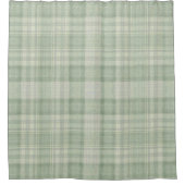 Rideaux De Douche Vichy vert sauge clair (Devant)