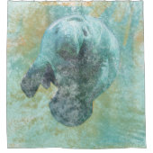 Rideaux De Douche Vie côtière Belle Manate (Devant)