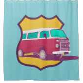 Rideaux De Douche Vie du camping-car (Devant)