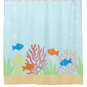 Rideaux De Douche Vie maritime (Devant)