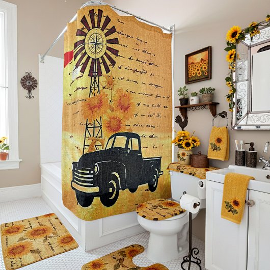 Rideaux De Douche Vie rurale