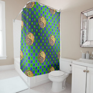 Rideaux De Douche Vierge & Bœuf de Feu