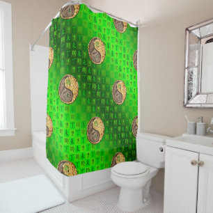 Rideaux De Douche Vierge & Chèvre de Feu