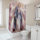 Rideaux De Douche Vierge Marie (En situation)
