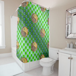 Rideaux De Douche Vierge & Serpent de Feu