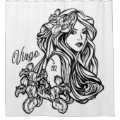 Rideaux De Douche Vierge Zodiac (Devant)