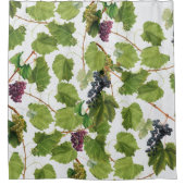 Rideaux De Douche Vignoble de raisins Ile grecque méditerranéenne (Devant)