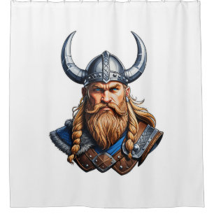Rideaux De Douche Vikings Homme nordique