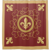Rideaux De Douche Vin français (Devant)