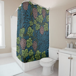 Rideaux De Douche Vin Motif, William Morris