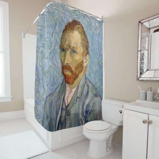 Rideaux De Douche Vincent Van Gogh - Autoportrait (En situation)