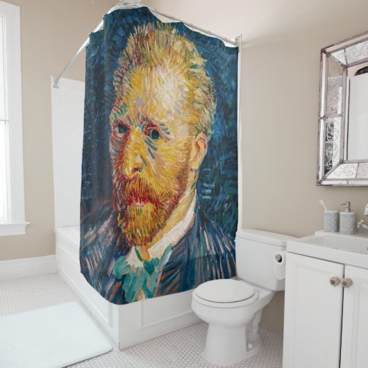 Rideaux De Douche Vincent Van Gogh - Autoportrait (En situation)