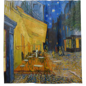 Rideaux De Douche Vincent van Gogh - Café Terrasse en soirée (Devant)