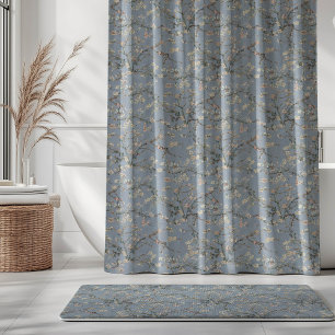 Rideaux De Douche Vincent Van Gogh Floraison d'amandier sur fond ble