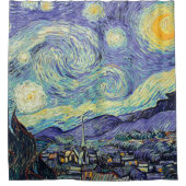 Rideaux De Douche Vincent Van Gogh La Nuit étoilée (Devant)