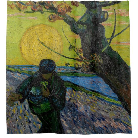 Rideaux De Douche Vincent van Gogh - Le Sower (Devant)
