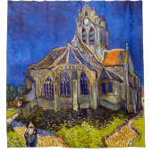Rideaux De Douche Vincent van Gogh - L'église d'Auvers (Devant)