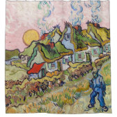 Rideaux De Douche Vincent van Gogh - Maisons et figure (Devant)