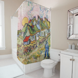 Rideaux De Douche Vincent van Gogh - Maisons et personnage