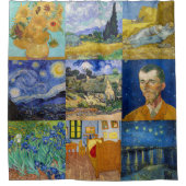 Rideaux De Douche Vincent Van Gogh - Masterpieces Patchwork (Devant)