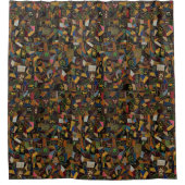 Rideaux De Douche Vintage Crazy Quilt (Devant)