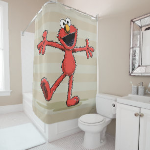 Rideaux De Douche Vintage Elmo