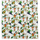 Rideaux De Douche Vintage Fruit (Devant)