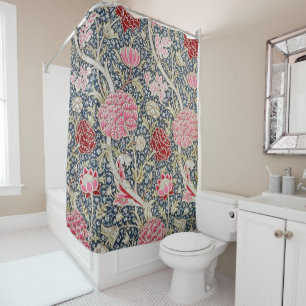 Rideaux De Douche Vintage motif floral, William Morris