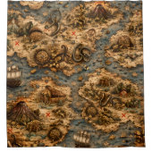 Rideaux De Douche Vintage shower curtain (Devant)