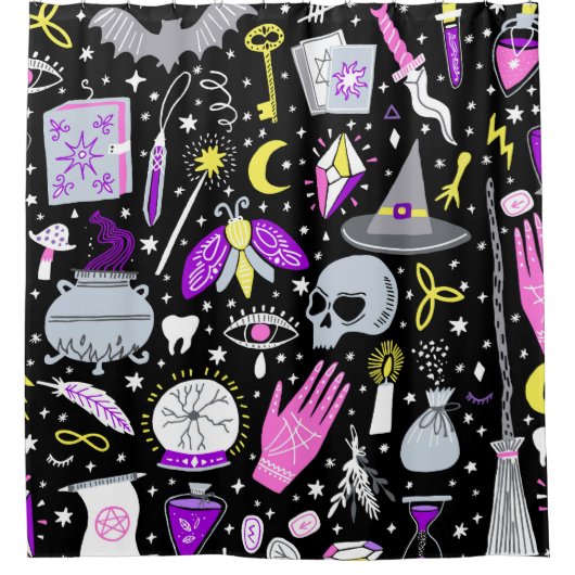 Rideaux De Douche Vintage tartan brun-orange. (Devant)