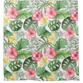 Rideaux De Douche Vintage tropical (Devant)