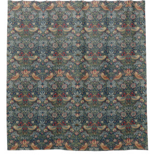 Rideaux De Douche Vintage William Morris Strawberry Thief