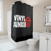Rideaux De Douche Vinyl Junkie (En situation)