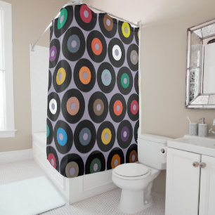 Rideaux De Douche VINYL lilac