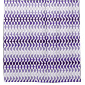 Rideaux De Douche Violet Diamant Ombre (Devant)