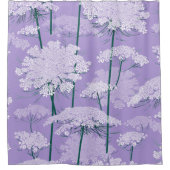 Rideaux De Douche Violette Romance du motif | de dentelle de la (Devant)