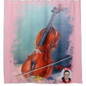 Rideaux De Douche Violon/Violon (Devant)
