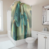 Rideaux De Douche Virgin Mary (En situation)