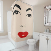 Rideaux De Douche Visage (En situation)