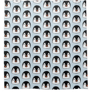 Rideaux De Douche Visage de pingouin