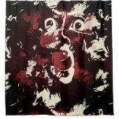 Rideaux De Douche visage éffrayant (Devant)