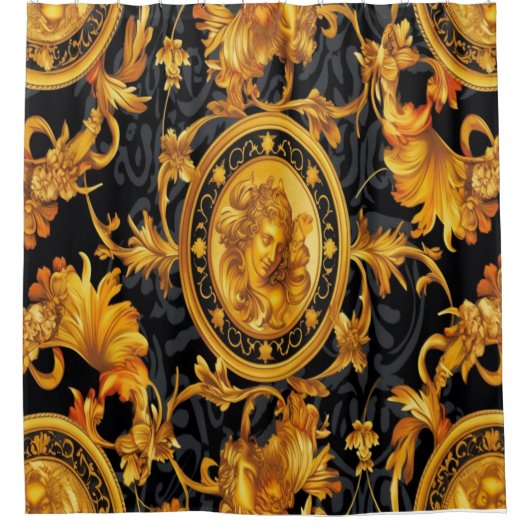 Rideaux De Douche Visage romain (Devant)