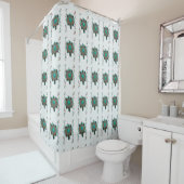 Rideaux De Douche Visiteurs Anasazi (En situation)