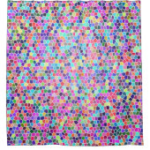 Rideaux De Douche Vitrail coloré (Devant)